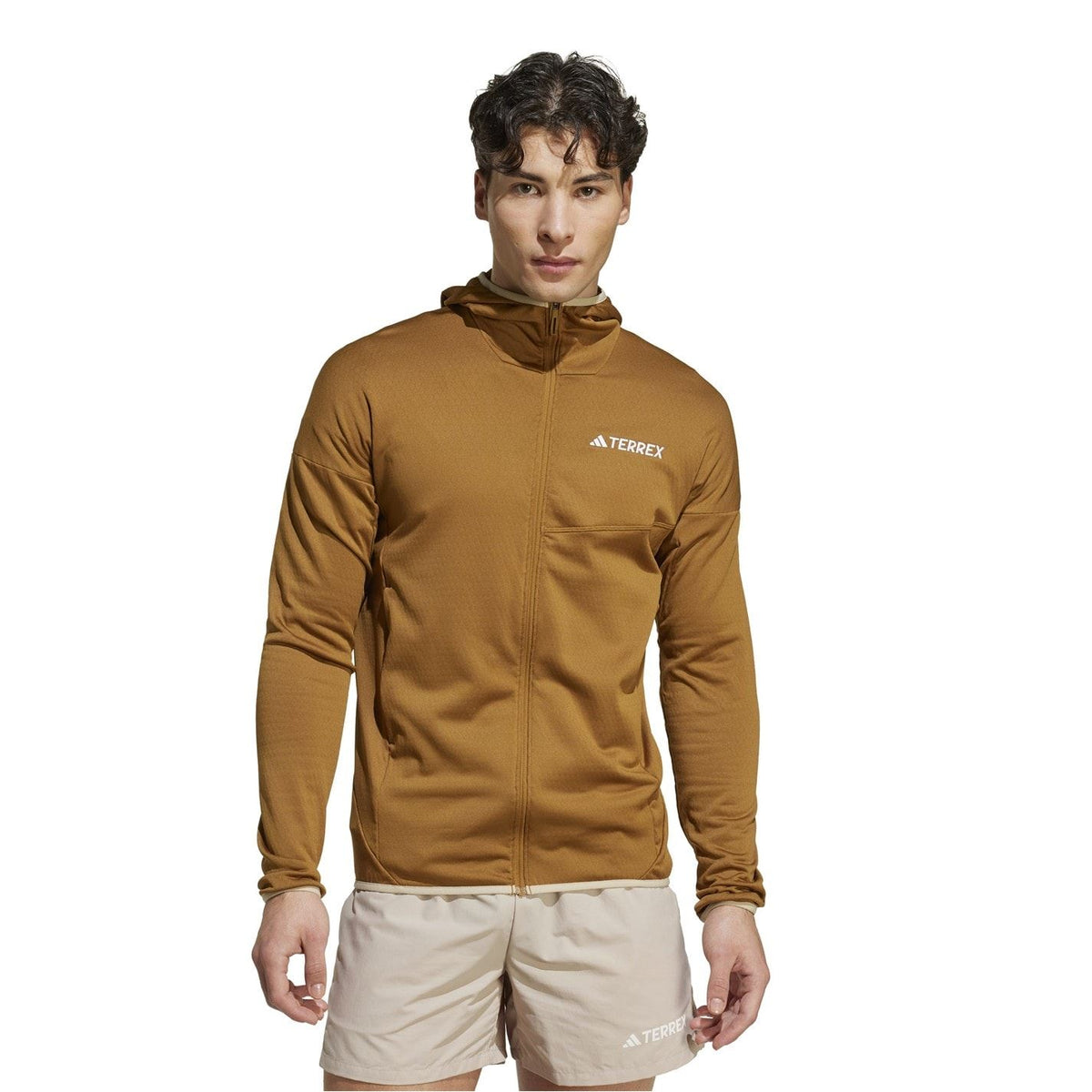 adidas Hooded Neck Raglan Sleeve Sweatshirt