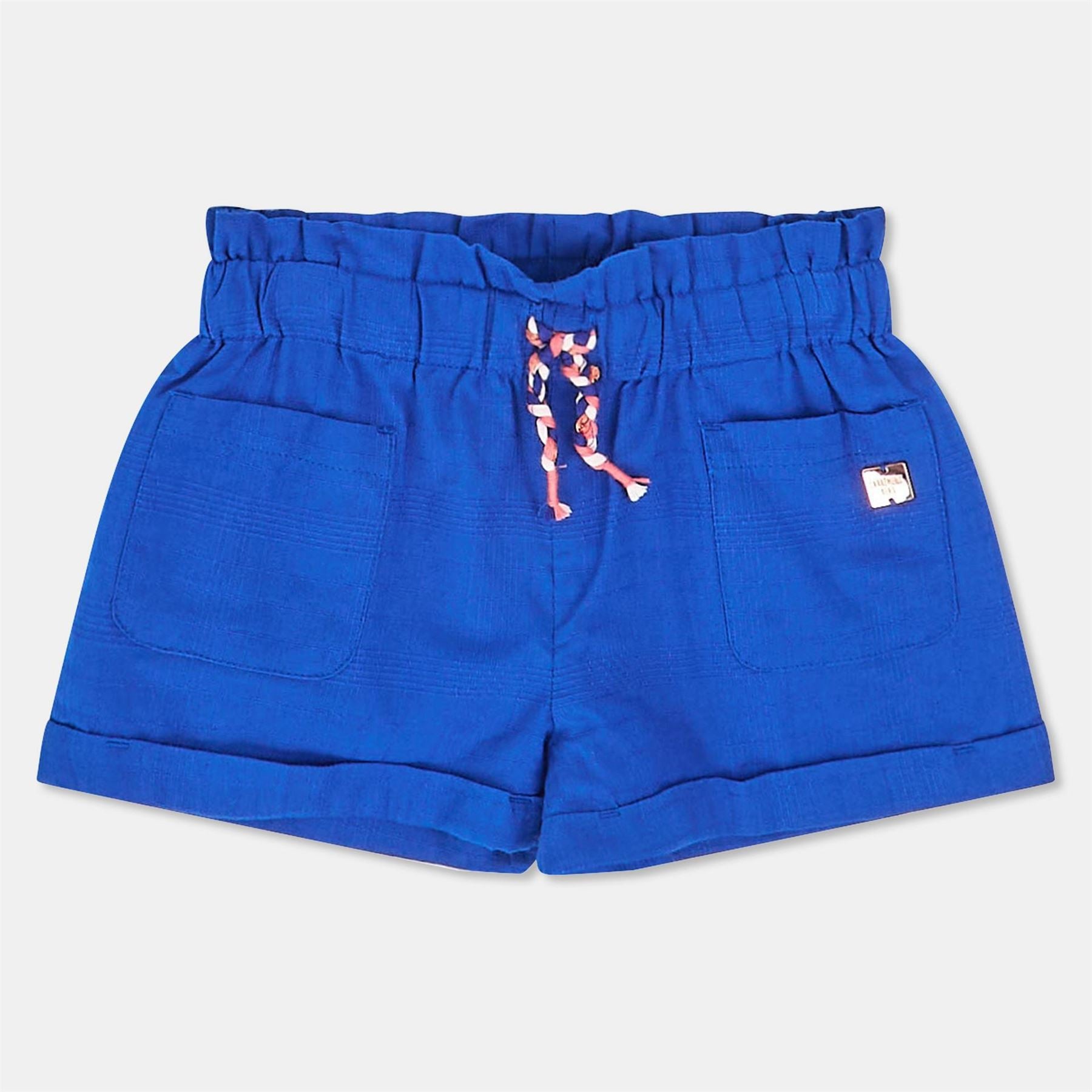 Carrement Beau Solid Bermuda Shorts with Clean Hem