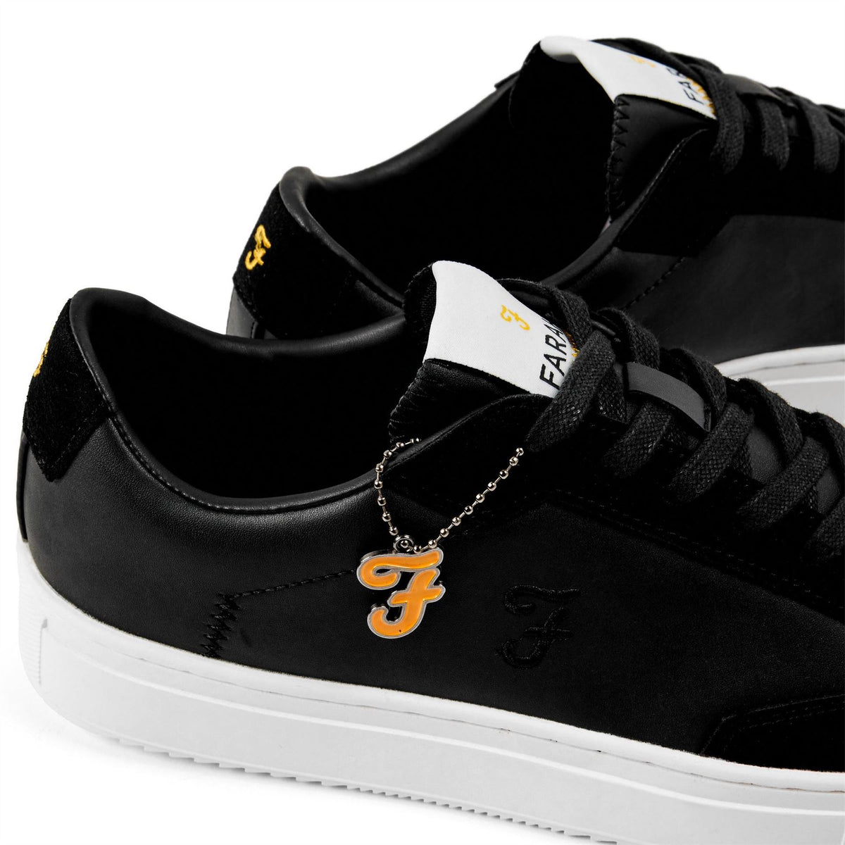 Cruyff Endorsed Tech Leather Low Top Trainers