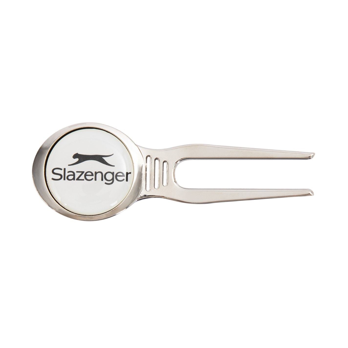 Slazenger Golf Pitchfork Repair Tool With Magnetic Ball Markers