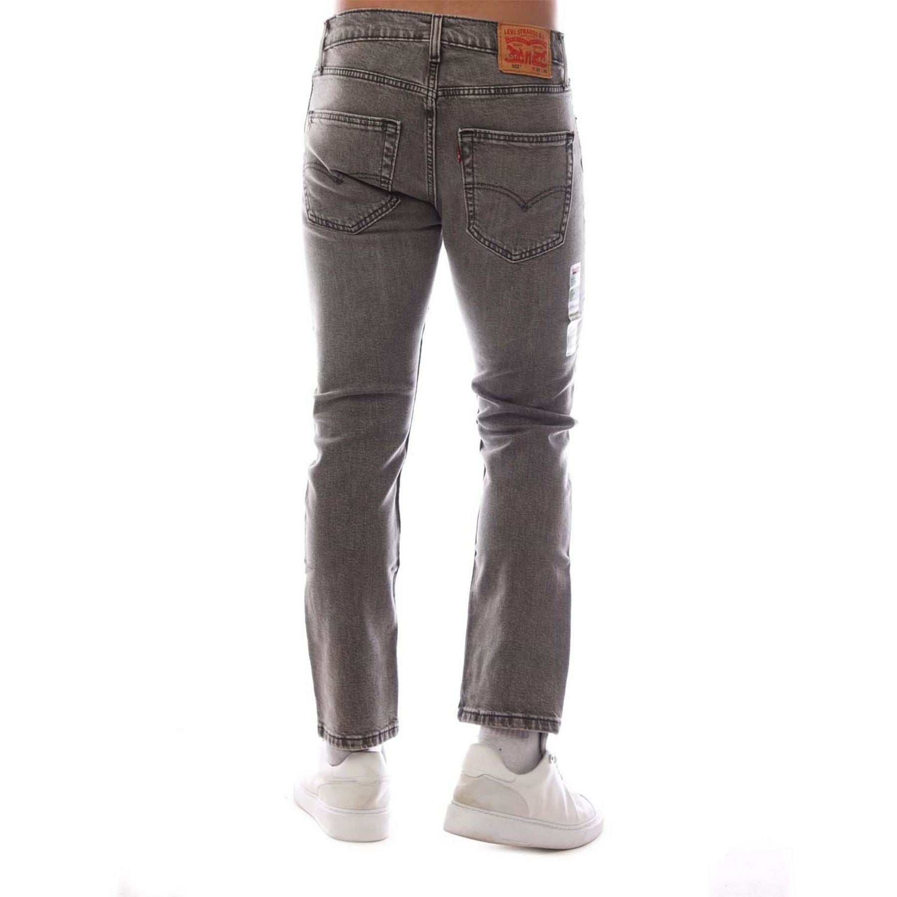 Levis Mid Rise Durable Denim Straight Leg Jeans