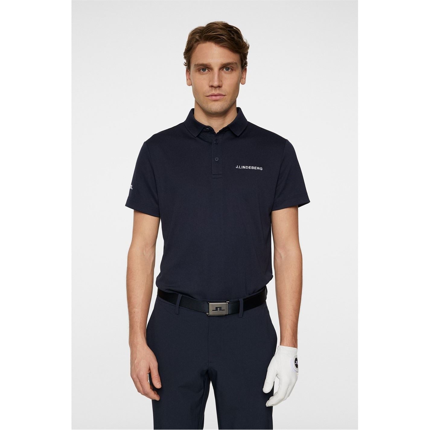 J Lindeberg Golf Bridge Regular Fit Polo Shirt