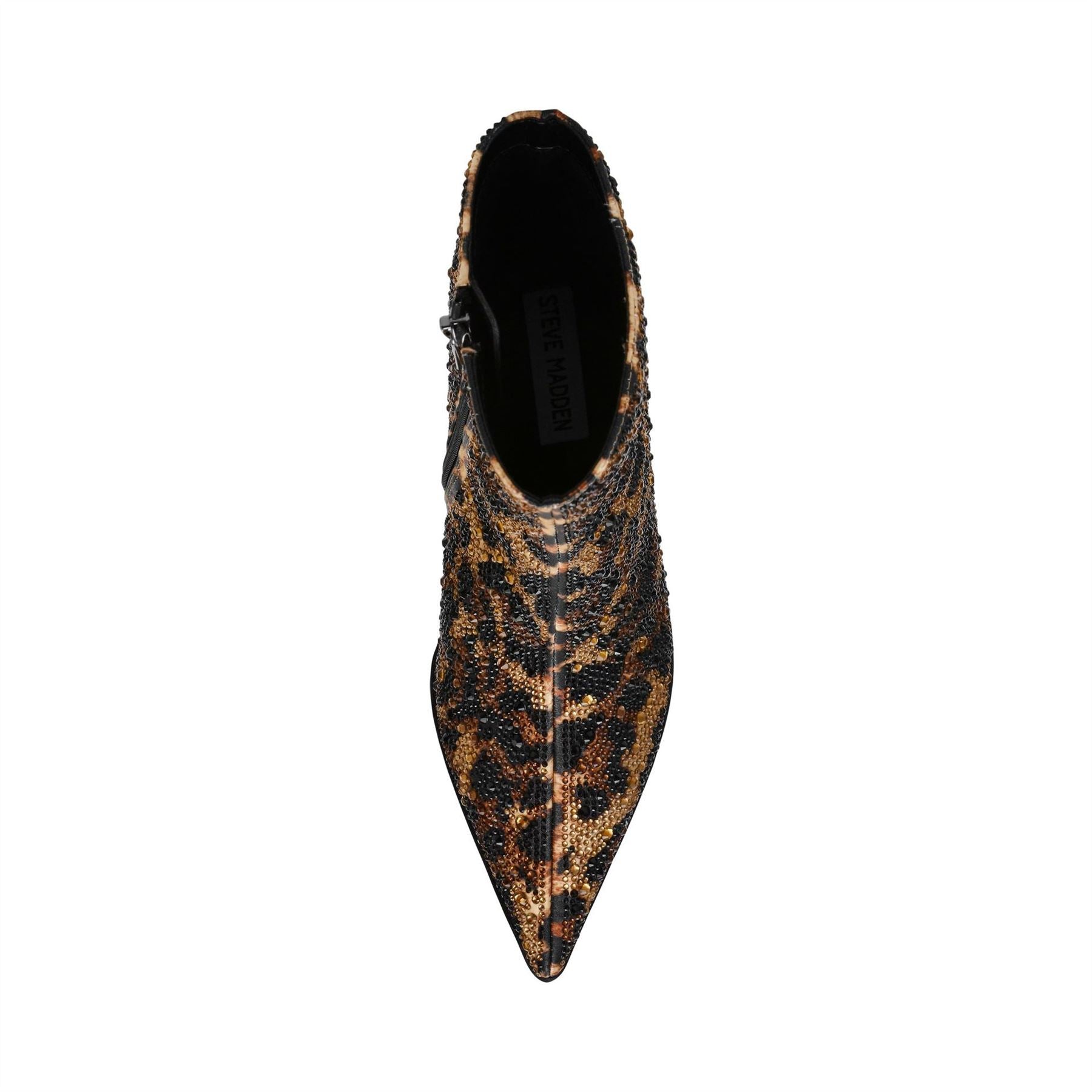 Steve Madden Leopard Patterned Ankle Stiletto Heel Boots