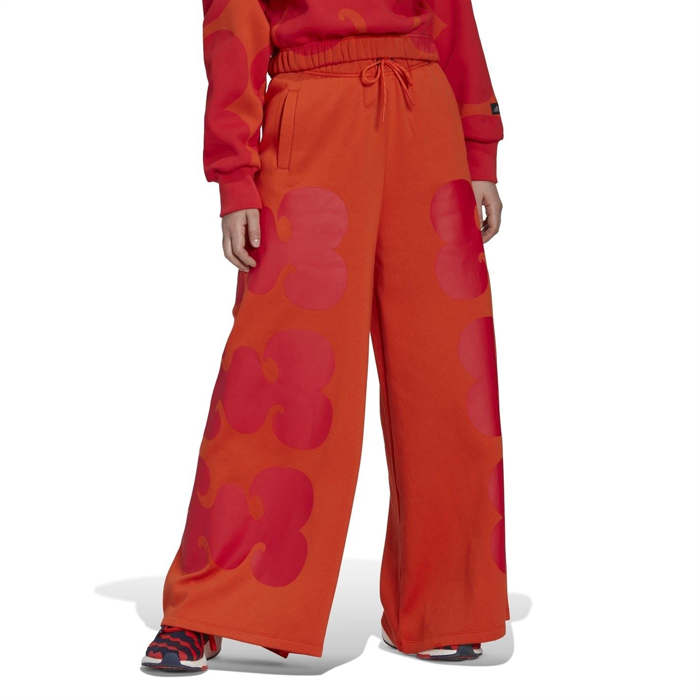 adidas Originals Womens X Marimekko Wide Leg Joggers