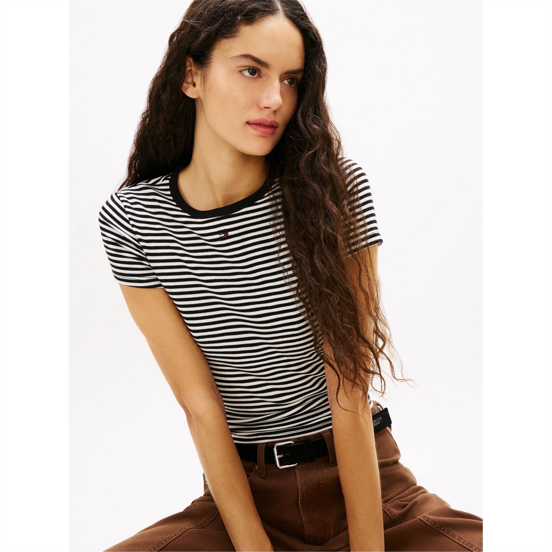 Tommy Jeans 2pk Ess Rib Ss Ld63