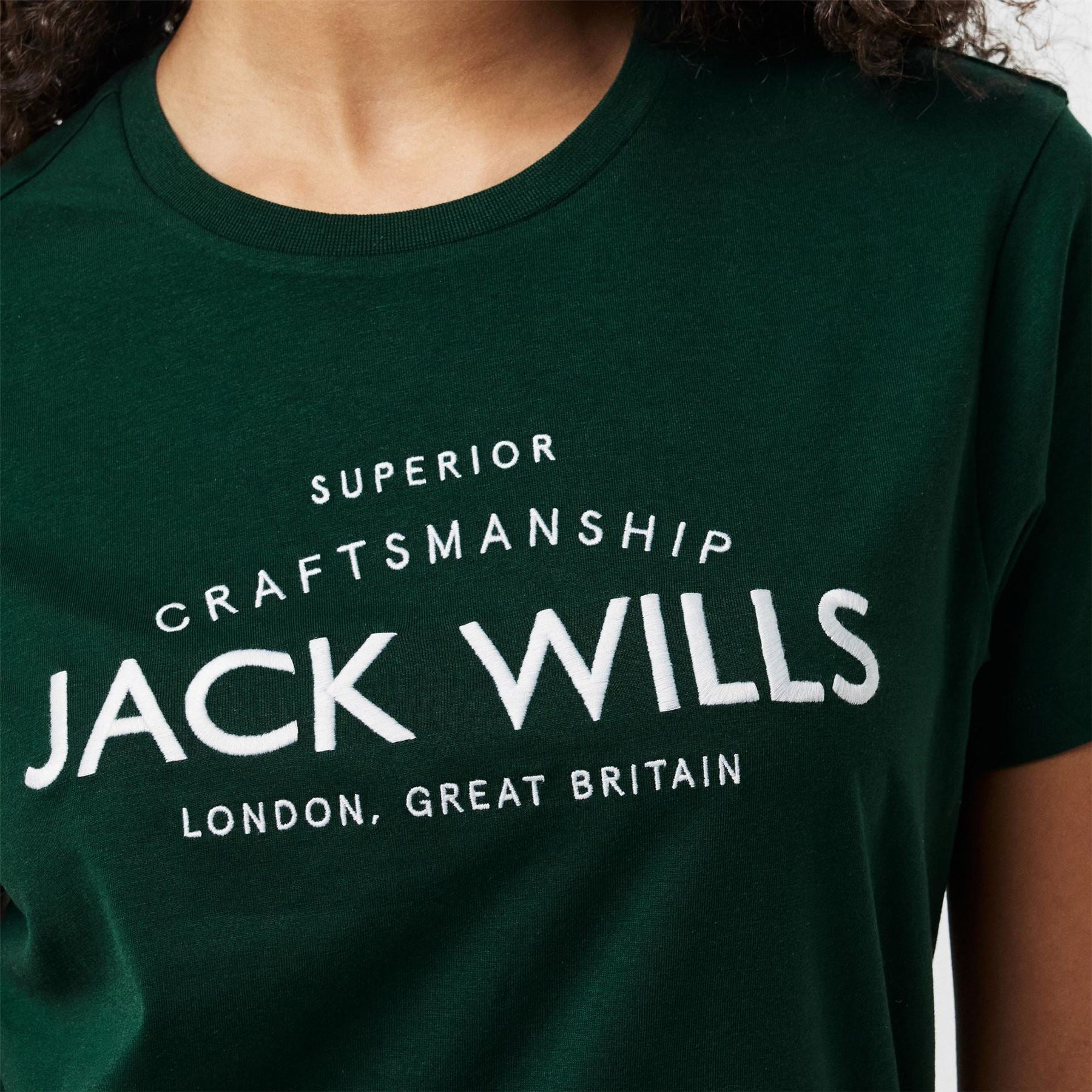 Jack Wills Forstal Boyfriend T-Shirt Ladies