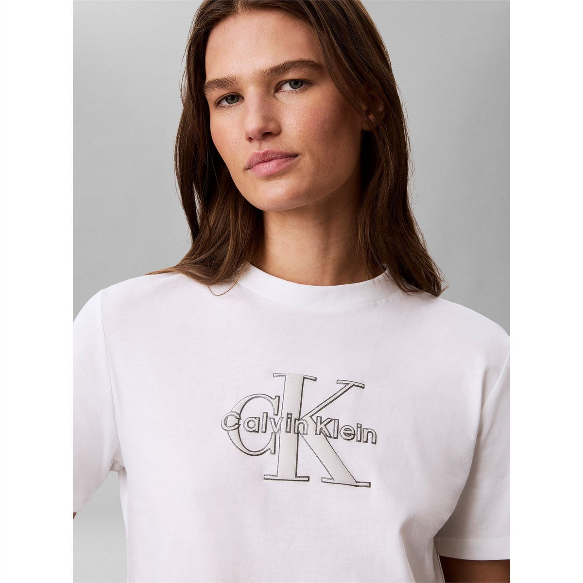 Calvin Klein Jeans Logo T-Shirt Ld63