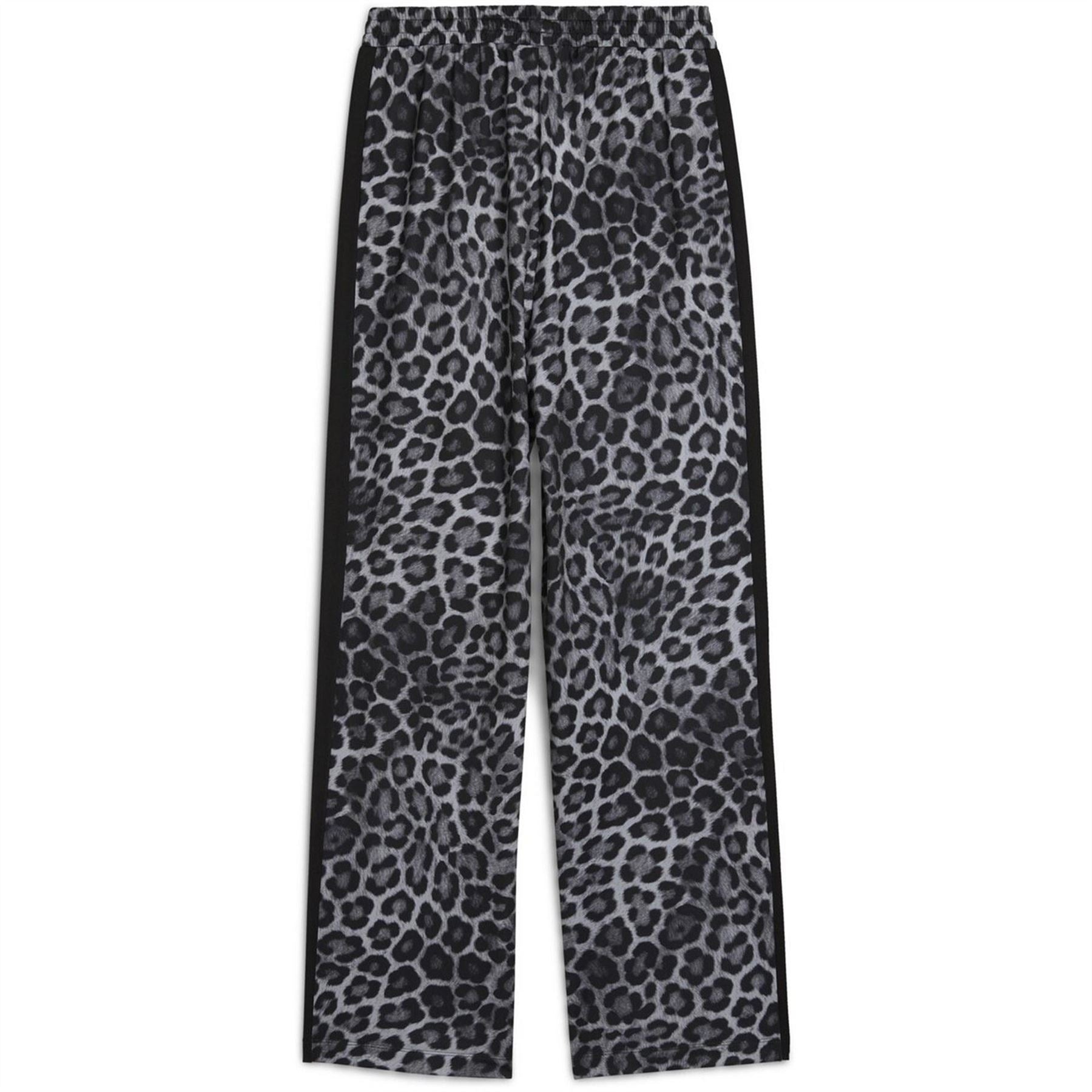 Puma Leo Luxe All Over Print Open Hem Woven Joggers