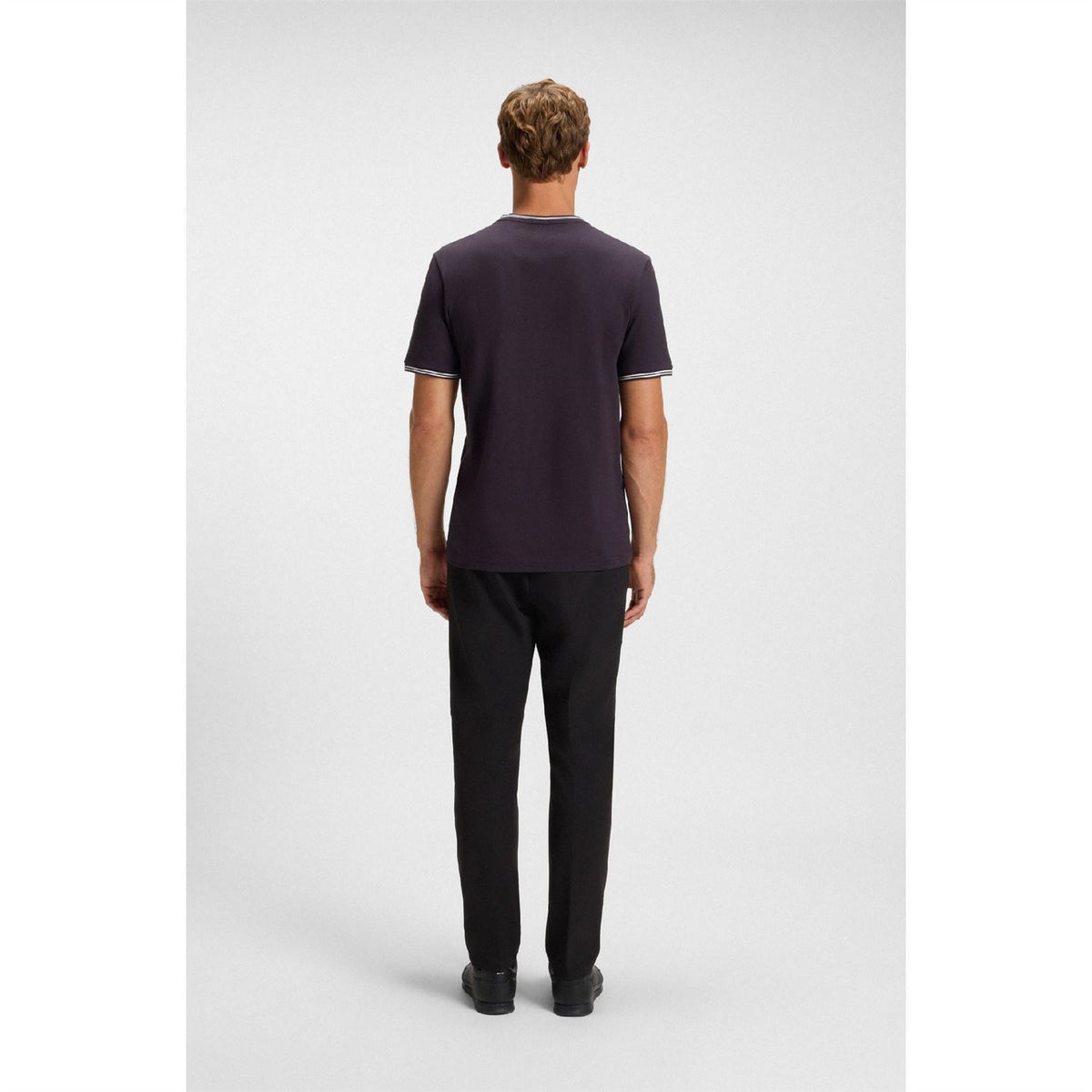 Boss Wordmark Crew Neck Short Sleeve Regular Fit T-Shirt