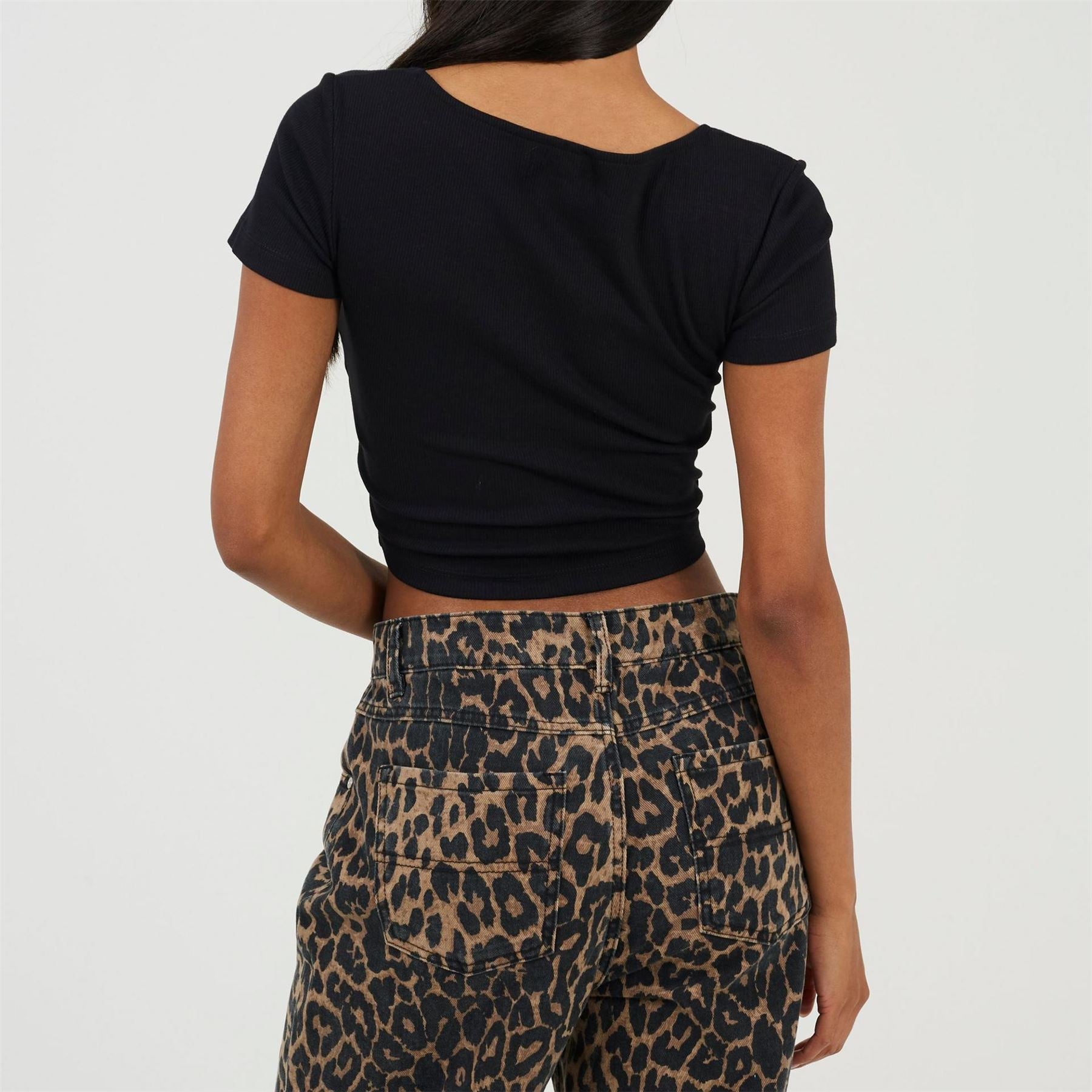 Brave Soul Sweetheart Neck Short Sleeve T-Shirt