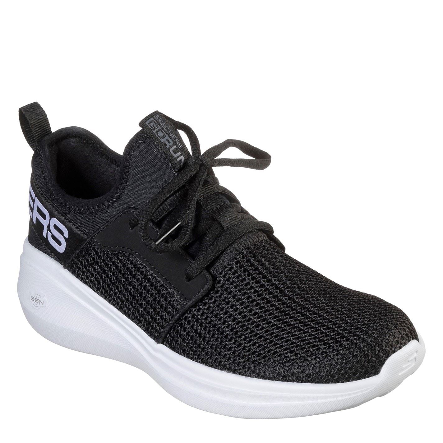 Skechers Go Run Fast Low Top Flat Heel Sneakers