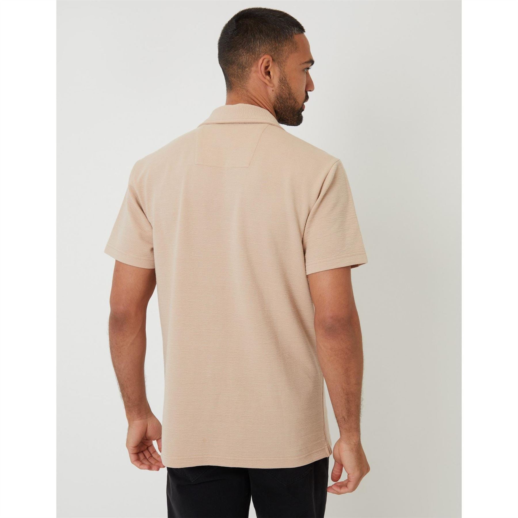 Threadbare Embley Relaxed Fit Short Sleeve Shirt