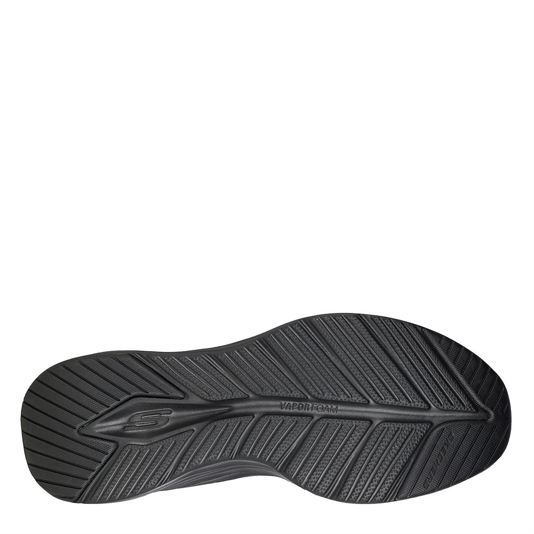 Skechers Mens Quilted Upper Sneaker Slip On Trainers