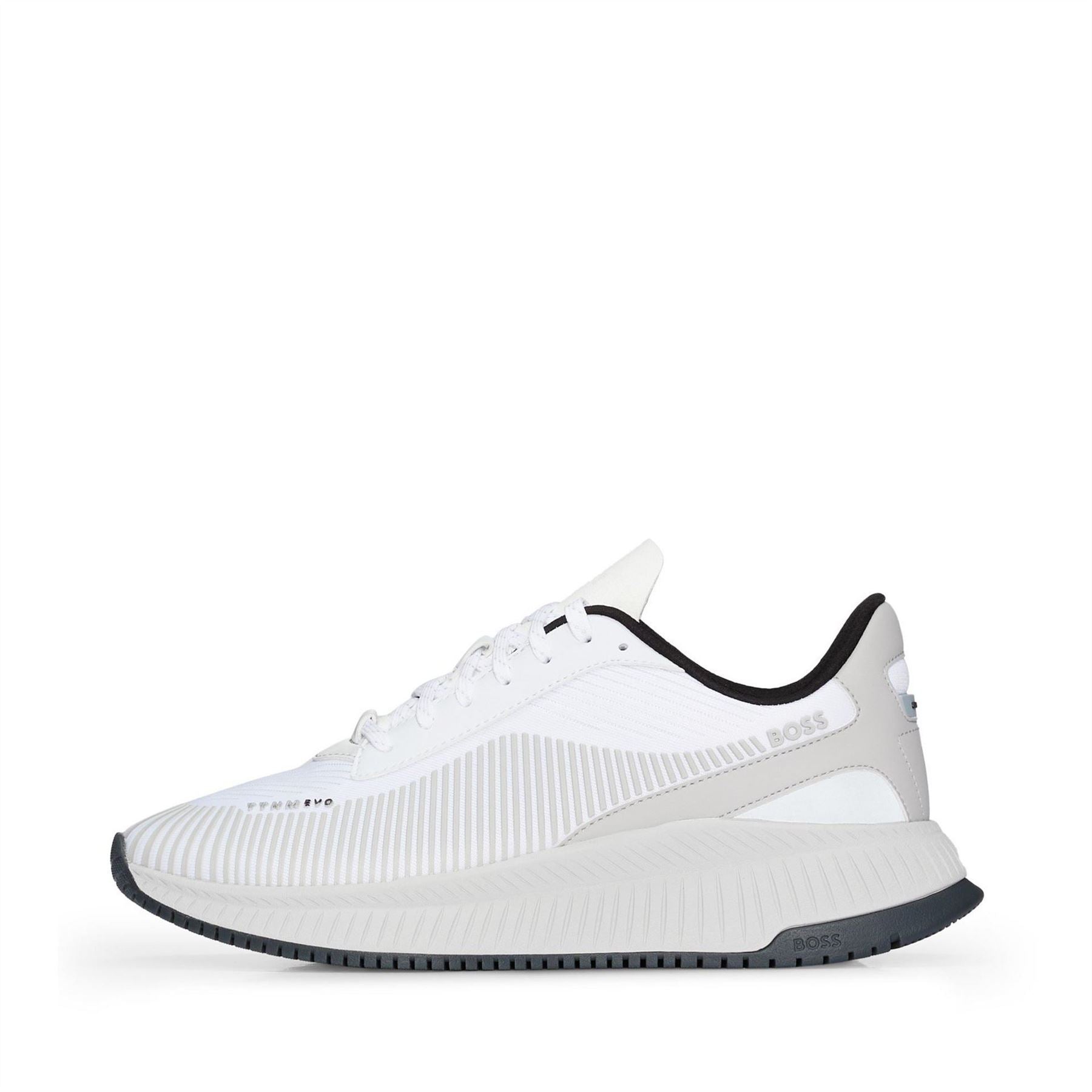 Boss Evo Low Top Stripe Patterned Sneakers