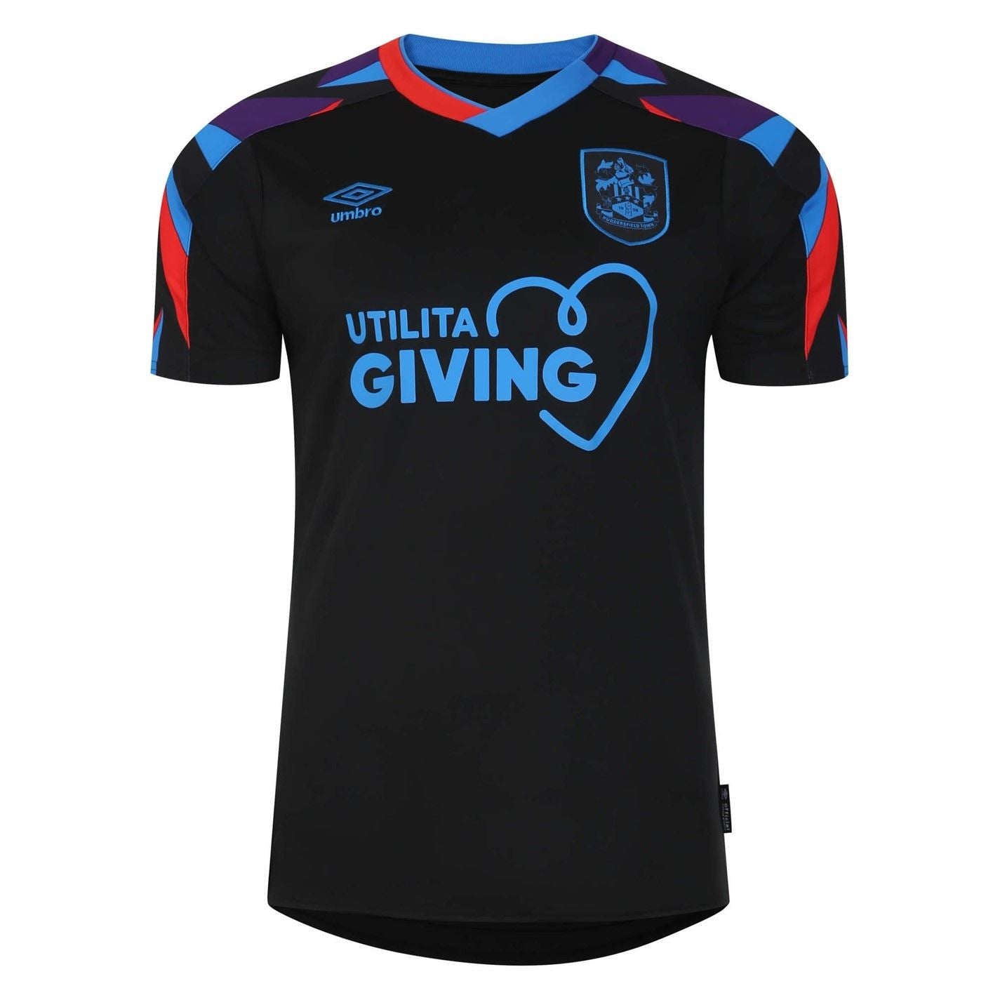 Umbro Huddersfield V-Neck Regular Fit T-Shirt