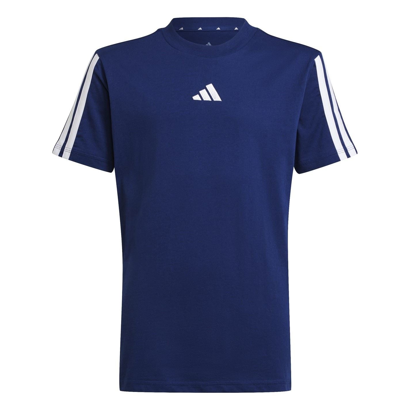 adidas 3 Stripe Essentials T-Shirt Junior