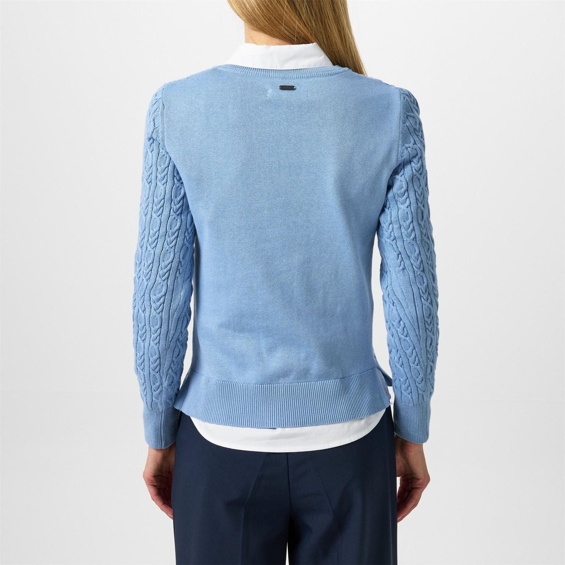 Barbour V Neck Knit