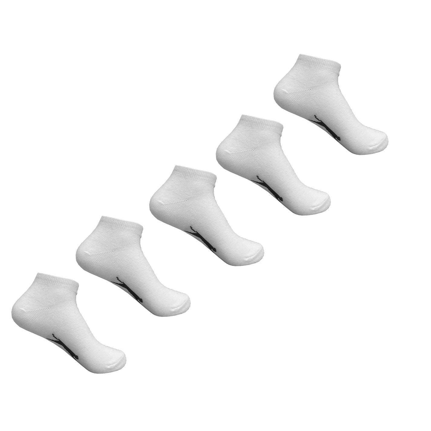 Slazenger Pack Trainer Socks Junior Size 1 6