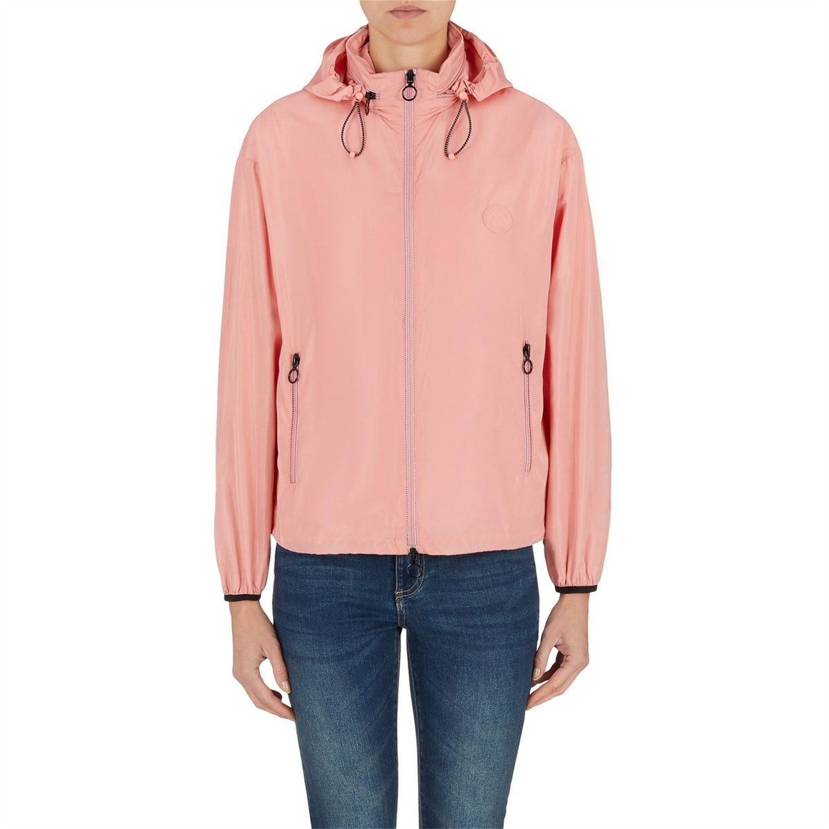 Armani Exchange  Lightweight Long Sleeve Rain Anorak