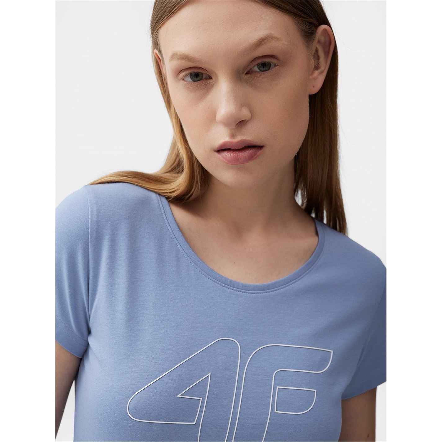 4F Womens Big Logo T-Shirt