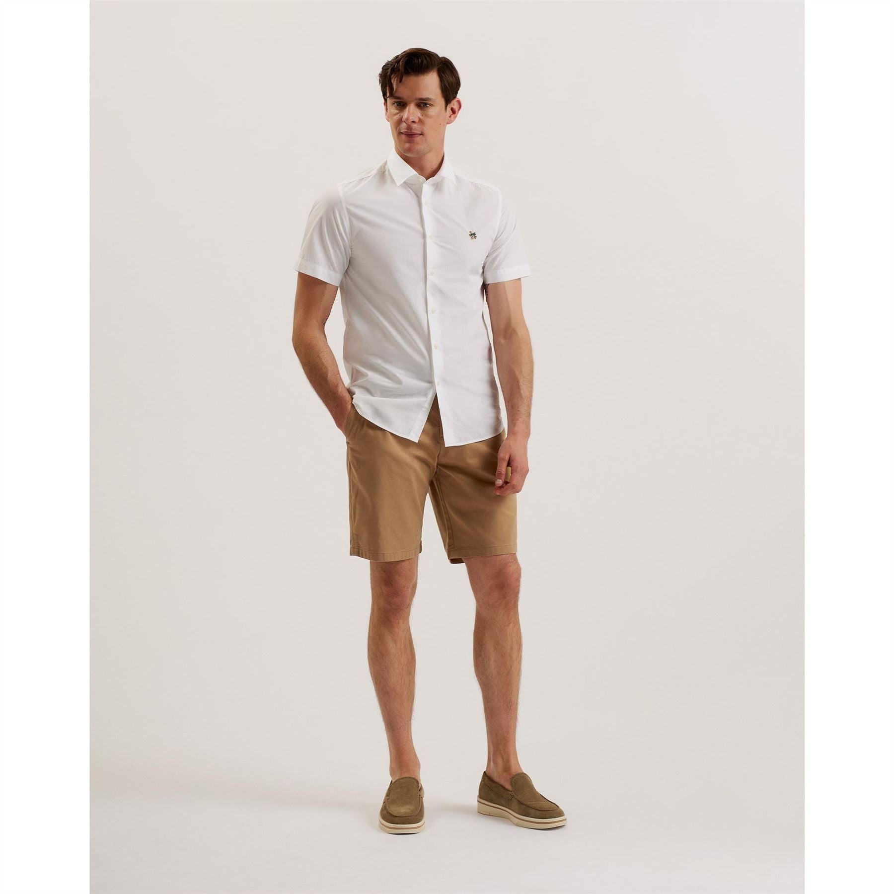 Ted Baker Alscot Solid Chino Shorts
