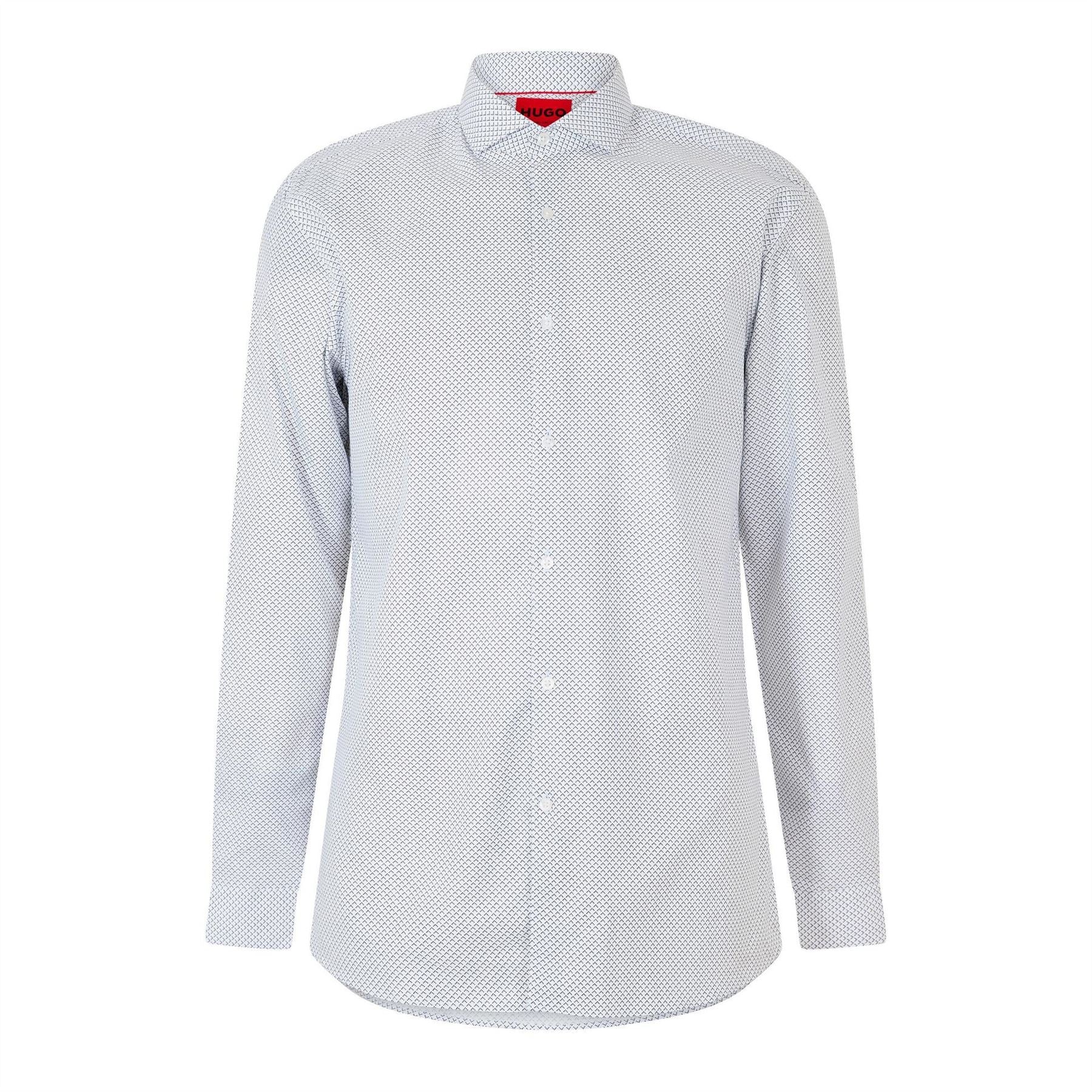 Hugo Oxford Collared Long Sleeve Regular Fit Shirt