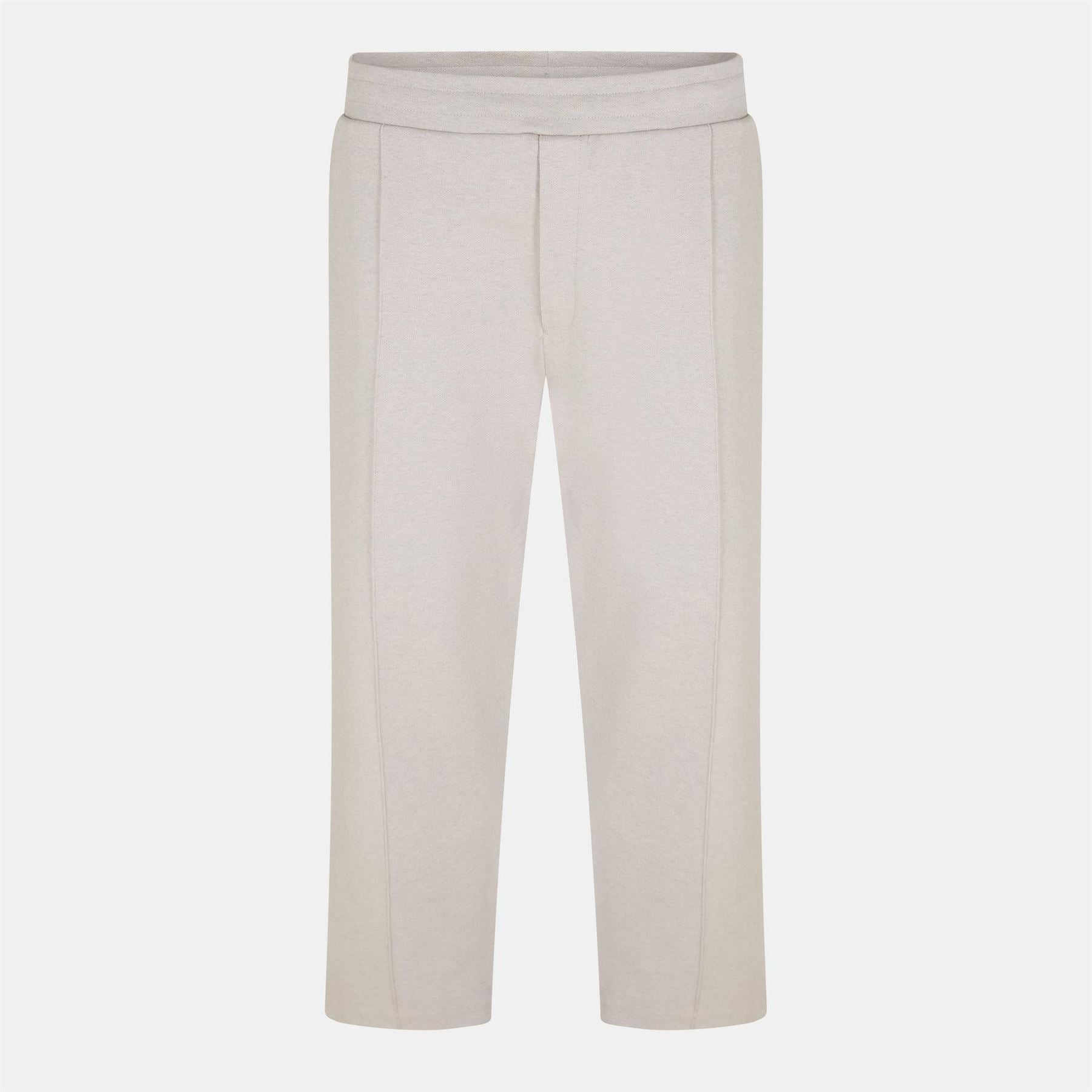Boss Twist Solid Patterned Straight Sweatpants