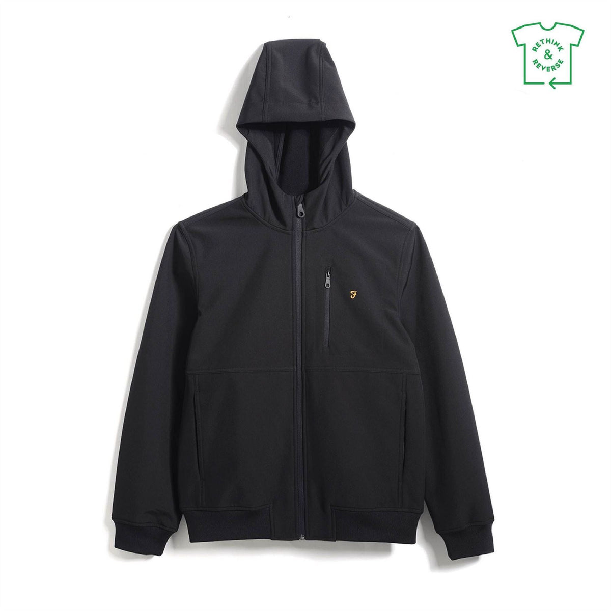 Farah Faux Fur Hooded Coat