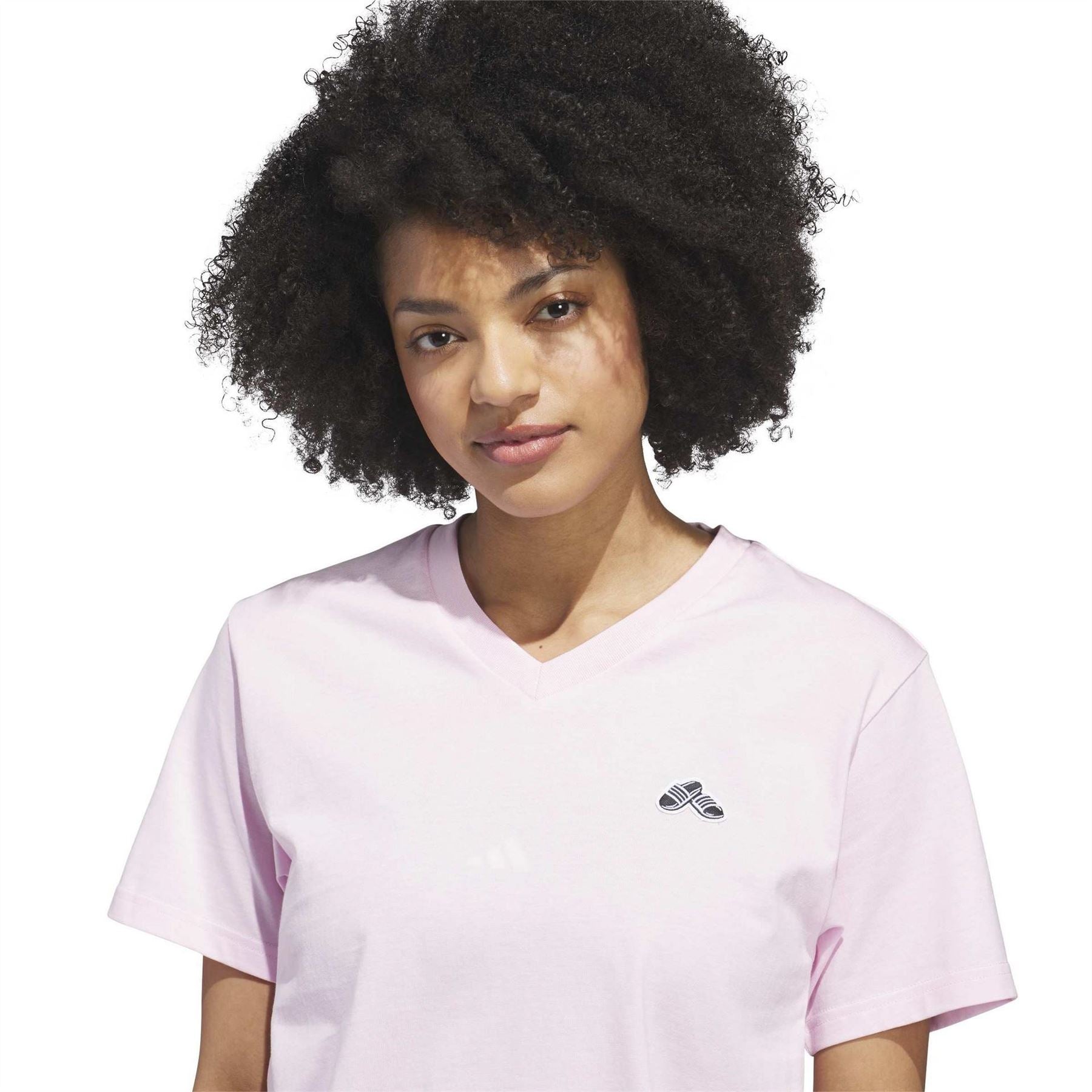 adidas Slide V Neck T-Shirt