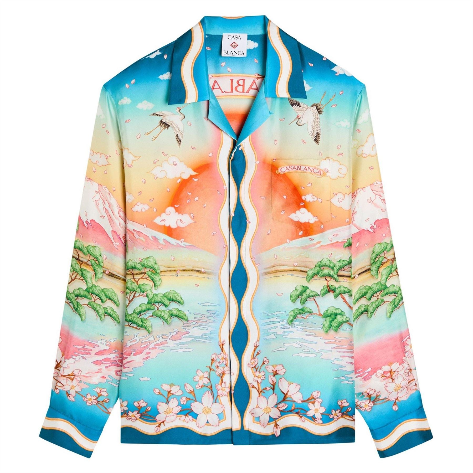 Casablanca Cuban Long Sleeve Shirt