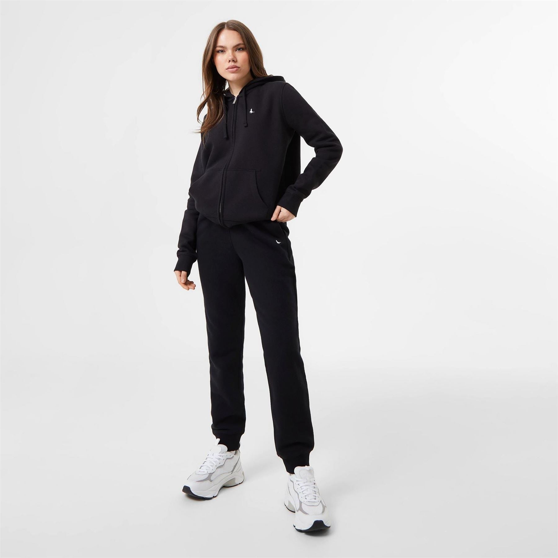Jack Wills Pheasant Logo Zip Hoodie