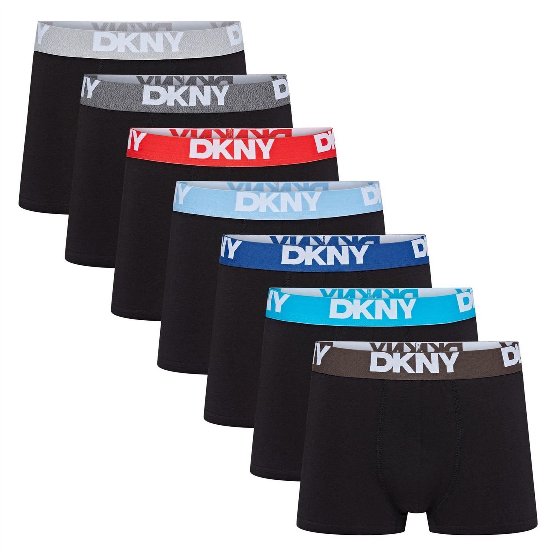 DKNY Mens 7 Pack Trunks Seattle