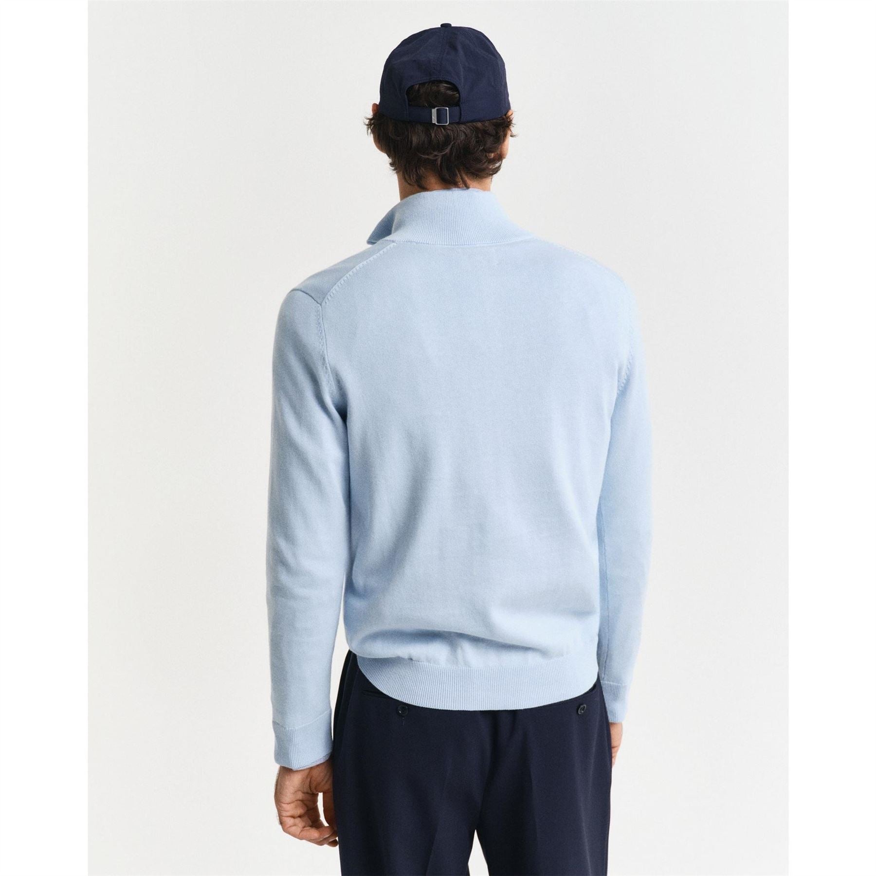 Gant Cotton Half Zip Sweater