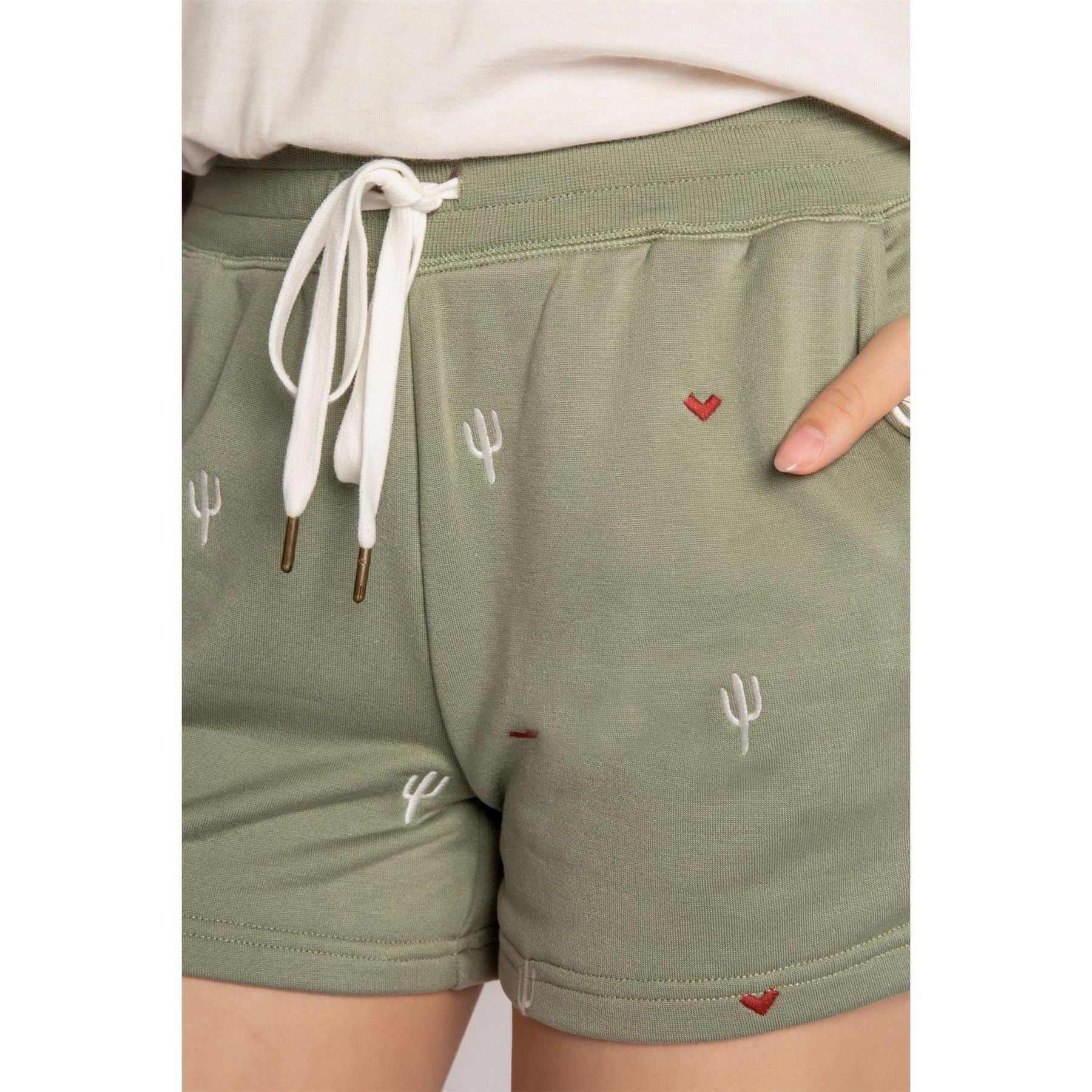 PJ Salvage Salvage Flannel Shorts