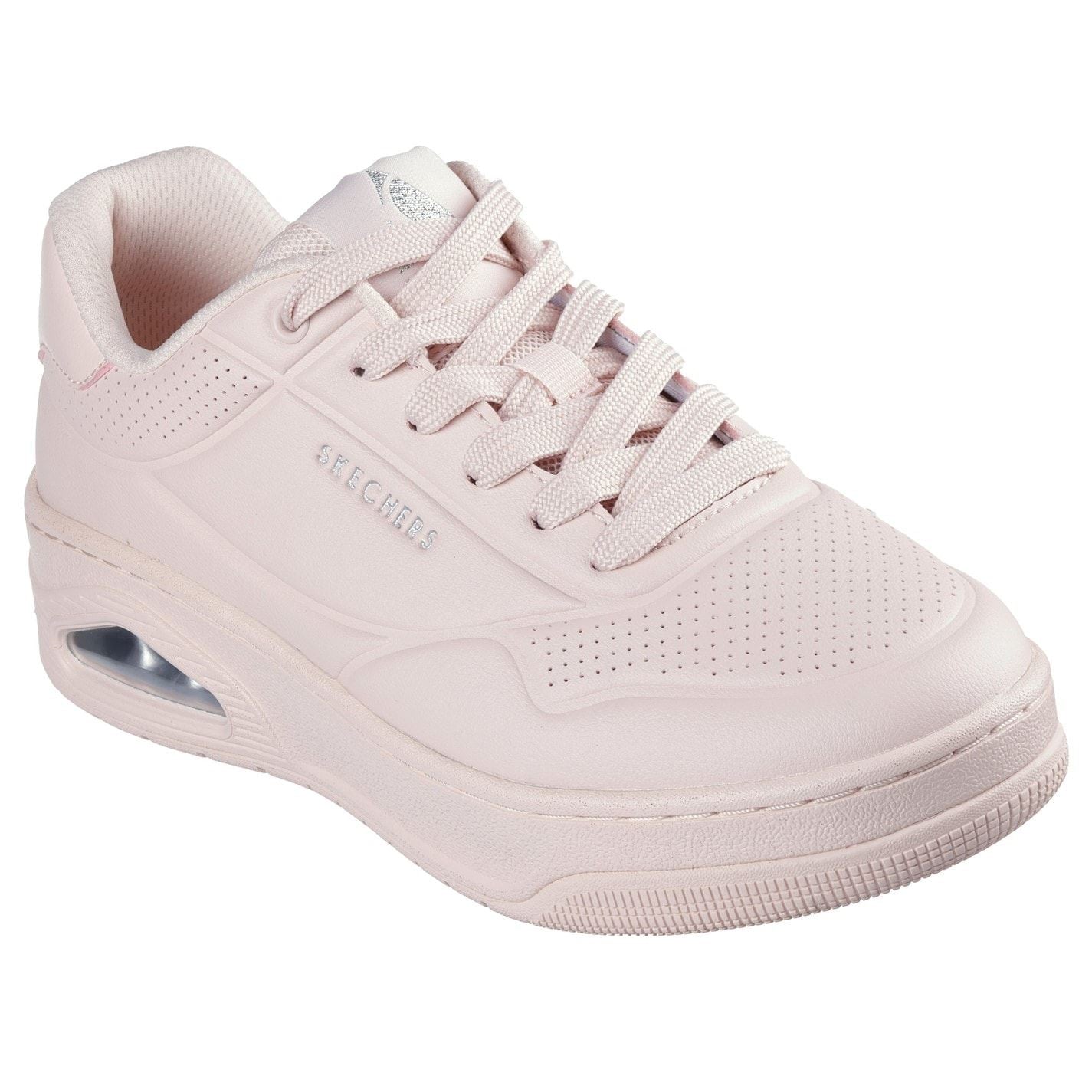 Skechers Uno Low Heel Court Trainers