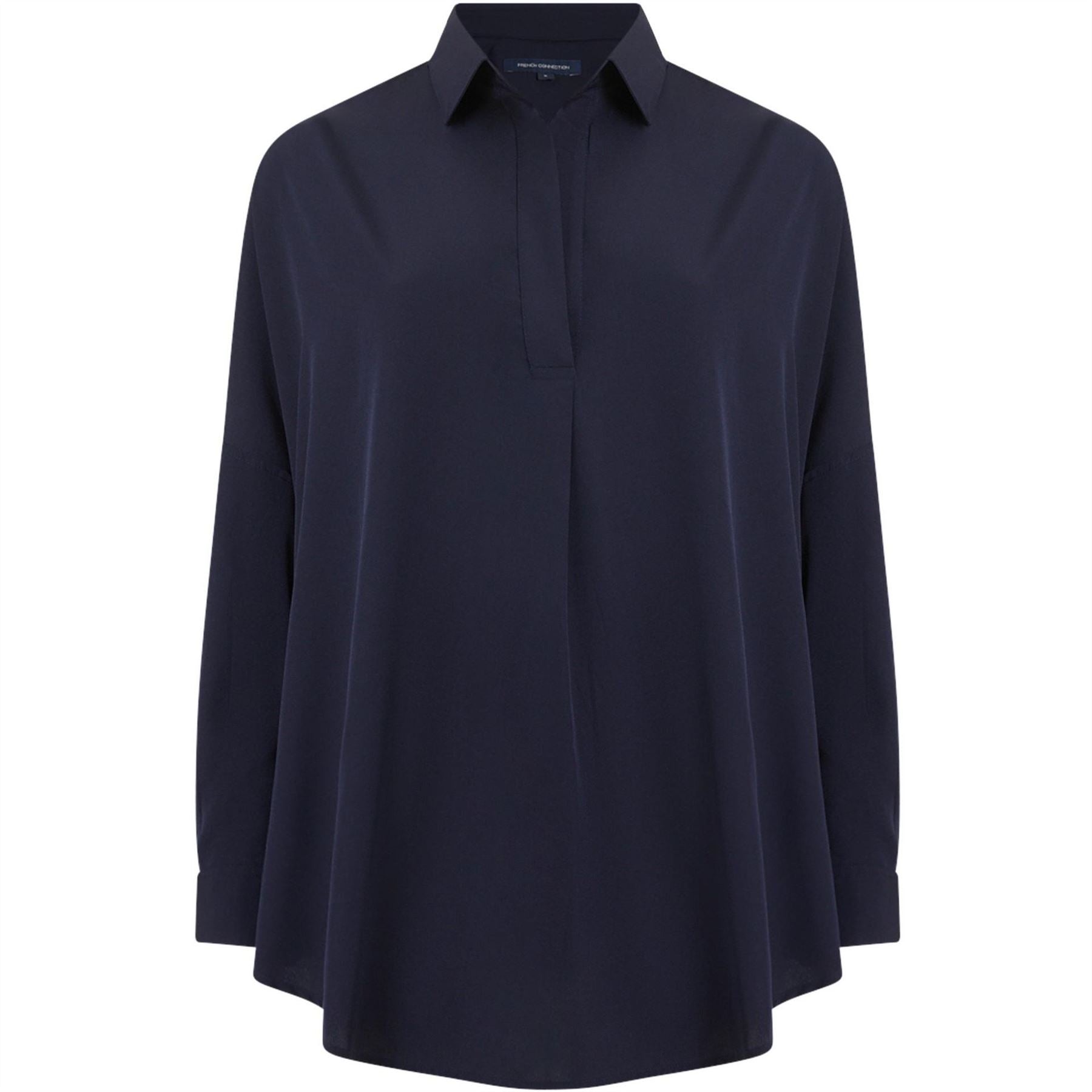 French Connection Relaxed Fit Long Sleeve Blouse