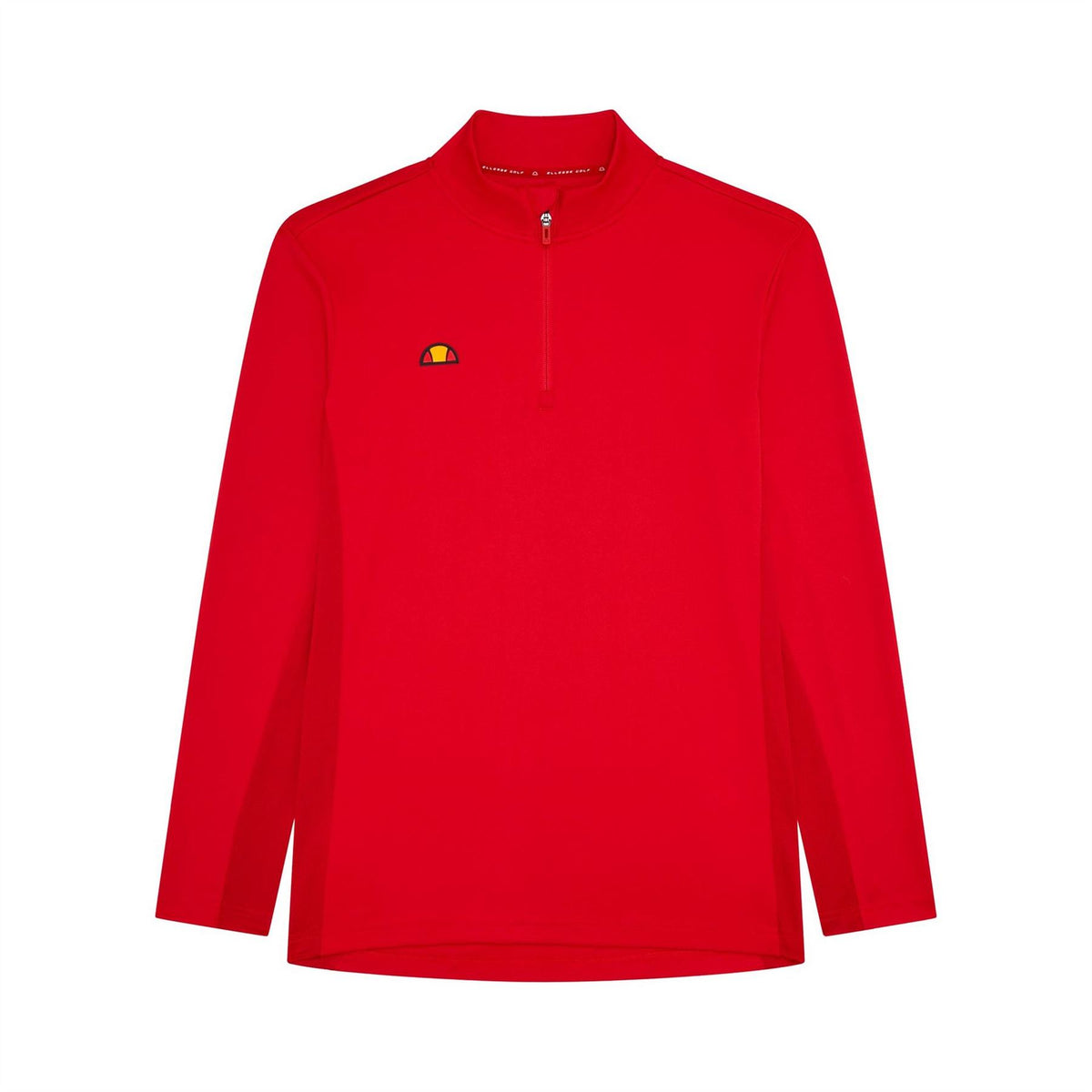 Ellesse Zip Neck Long Sleeve Midlayer Sweatshirt