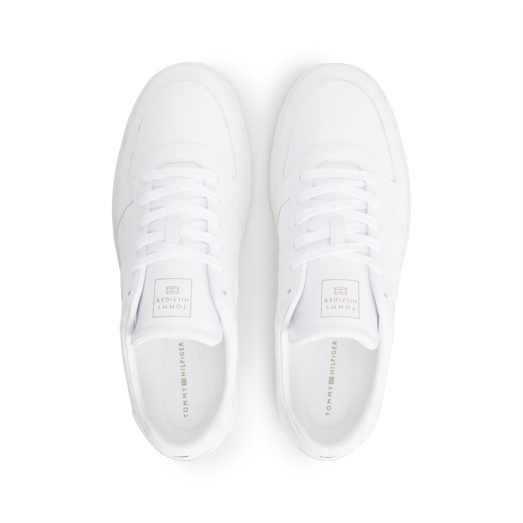 Tommy Hilfiger Tribeca Leather Low Top Trainers