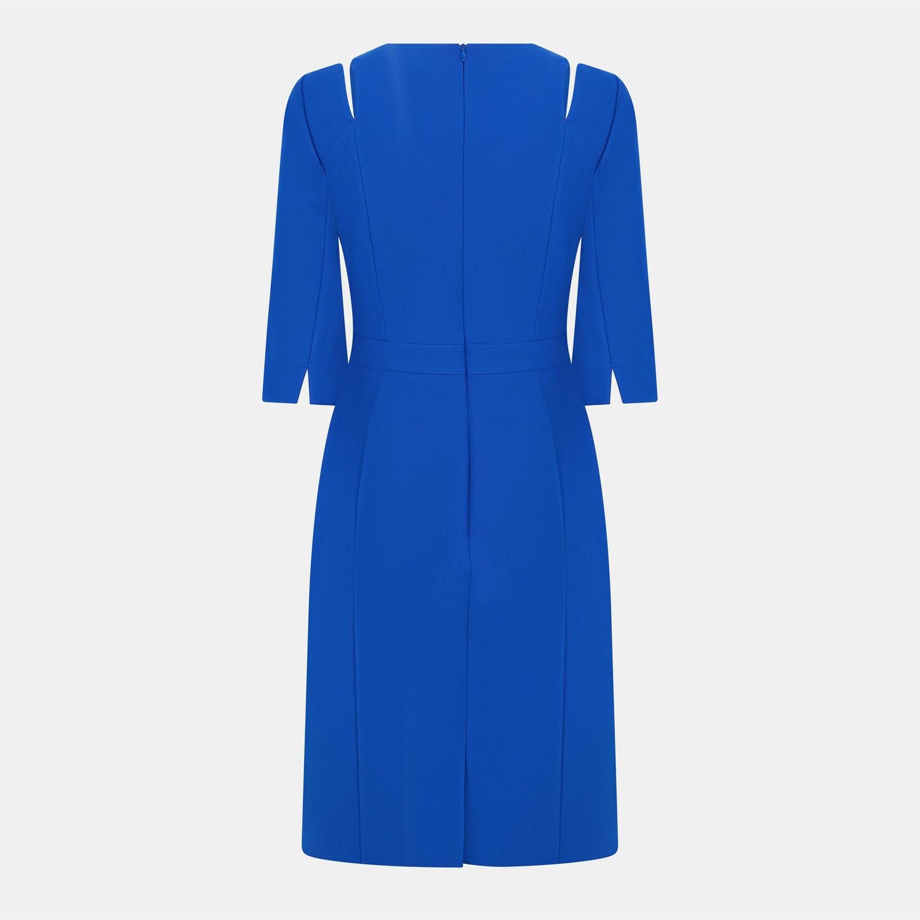 Boss Dilira V-Neck Knee Length Wrap Dress
