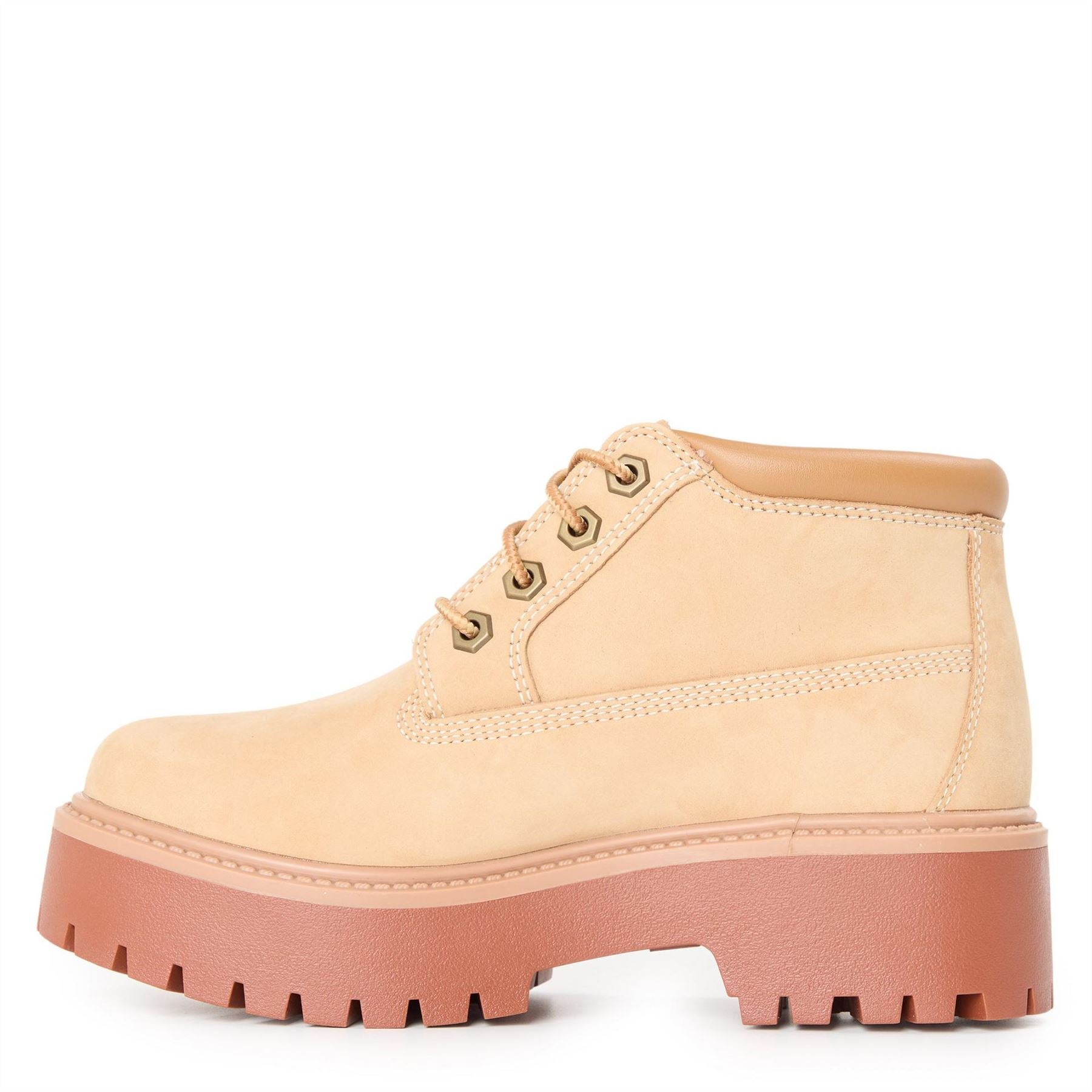 Timberland Stone Street Mid Lace Up Platform Boots