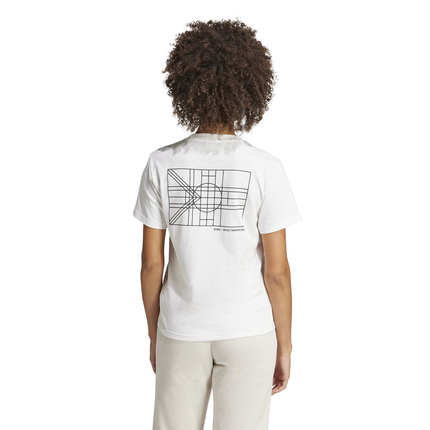 adidas Tiro Graphic Crew Neck Short Sleeve T-Shirt