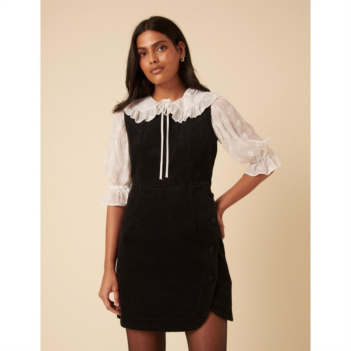 Nobodys Child Birch Pinafore Mini Dress