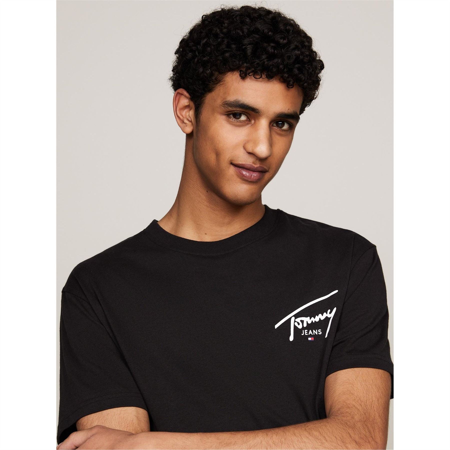Tommy Jeans Reg Signature Print Tee Ext