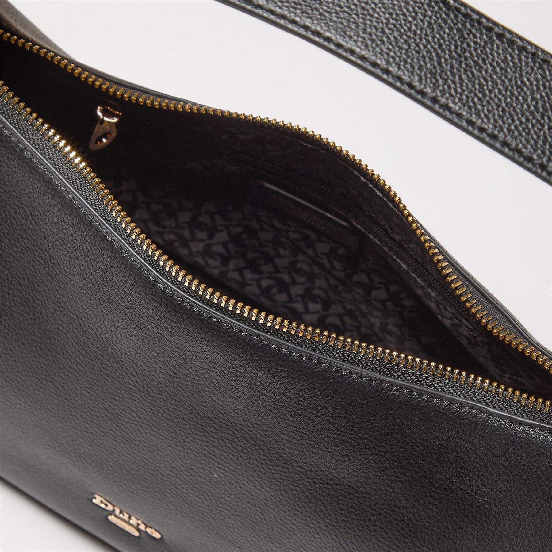 Dune London Delicately Crescent Shape Hobo Bag with Gold Tone Hardware