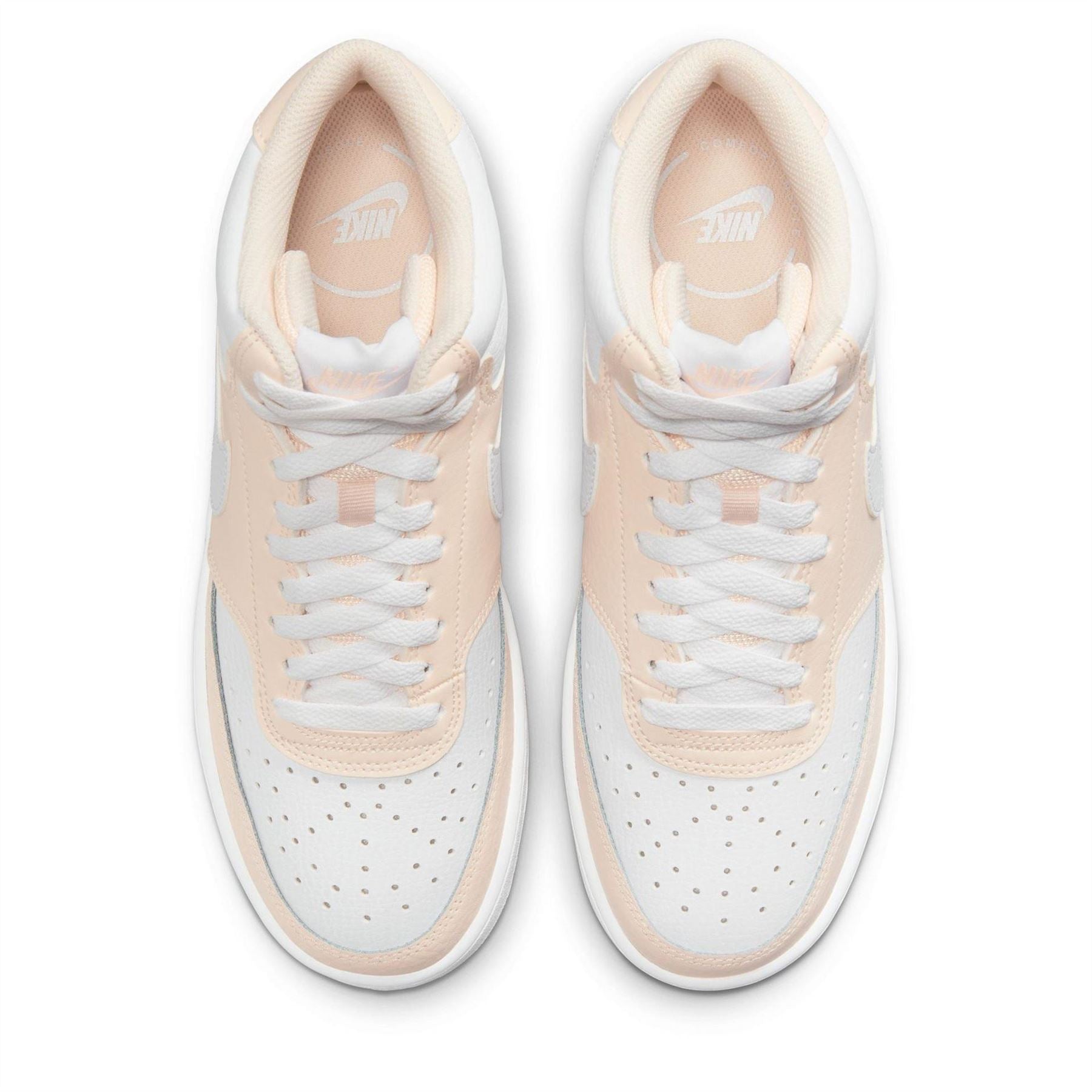 Nike Womens Court Vision Mid Hi Tops