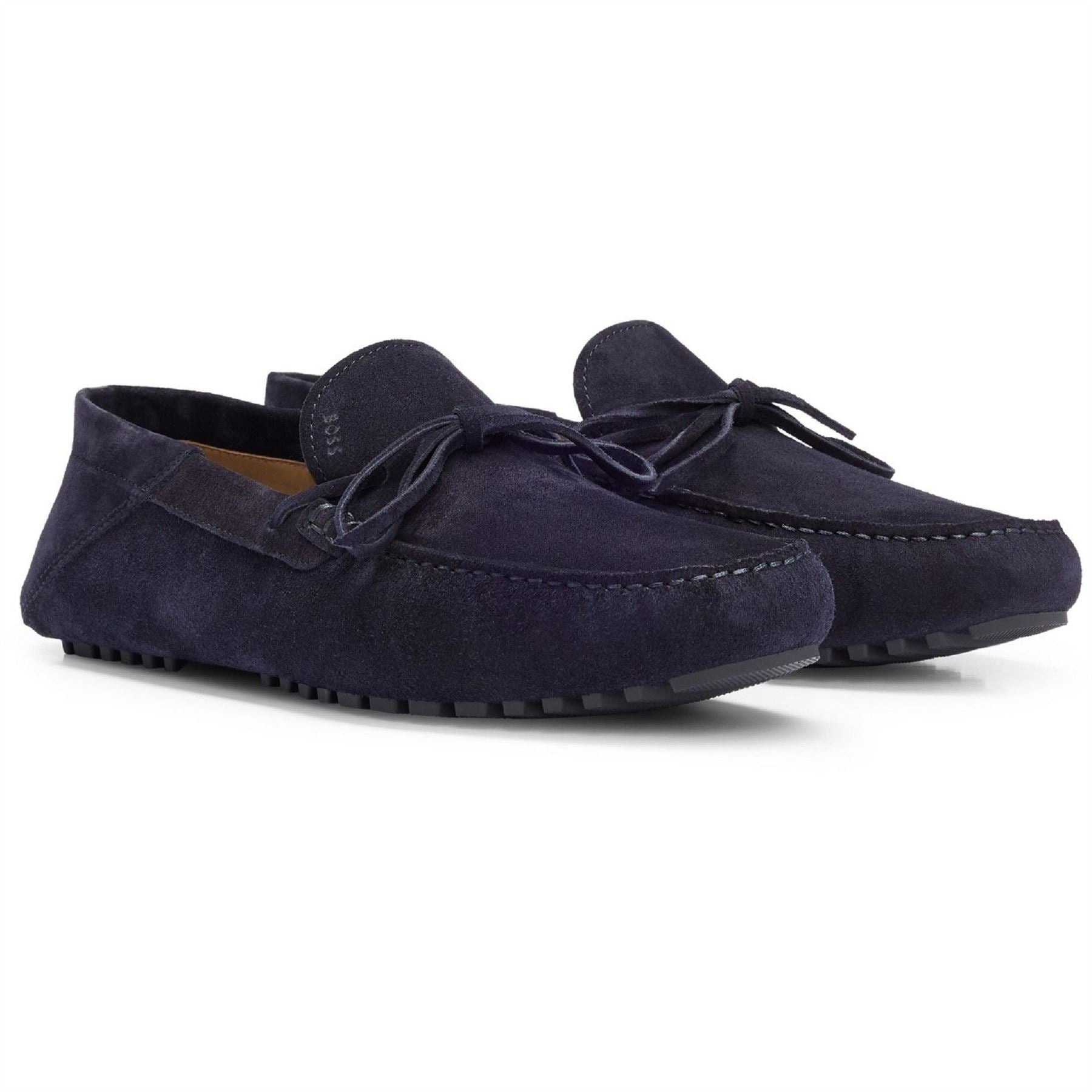 Boss Driver Moccasin Loafers with Moc Toe