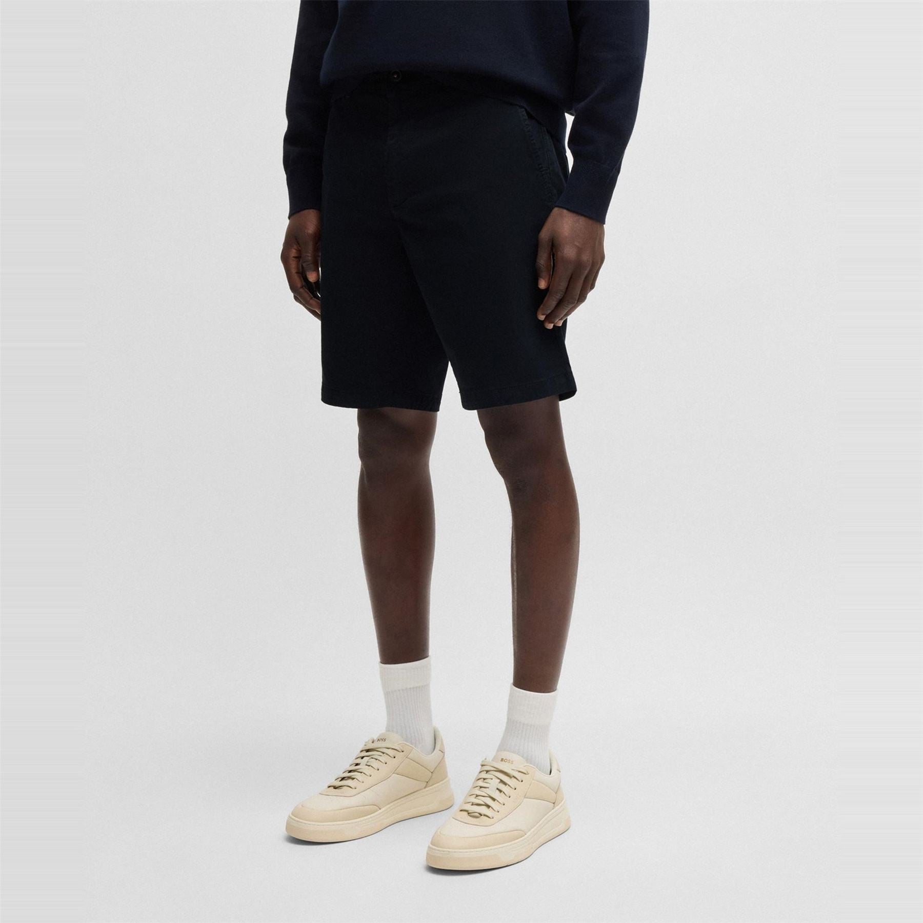 Boss Slim Fit Bermuda Chino Shorts