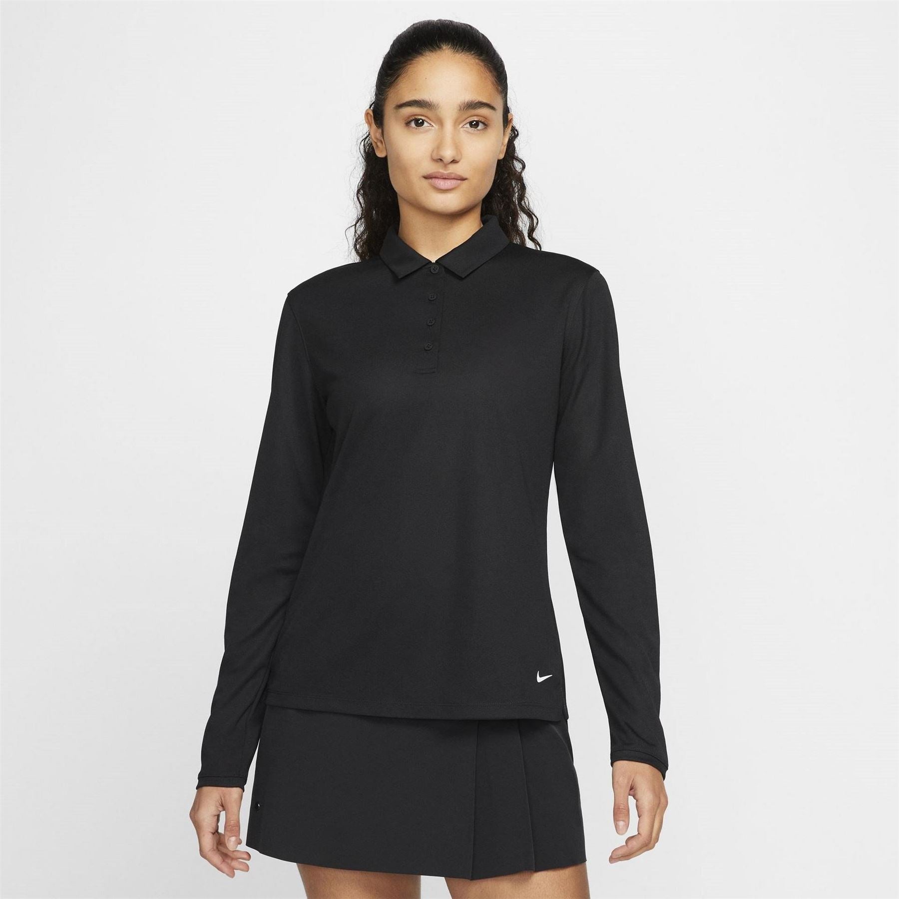 Nike Womens Long Sleeve Victory Polo Shirt
