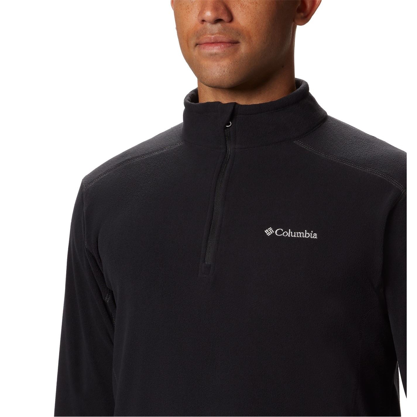 Columbia Klam Fleece Regular Fit Zip Neck Sweatshirt