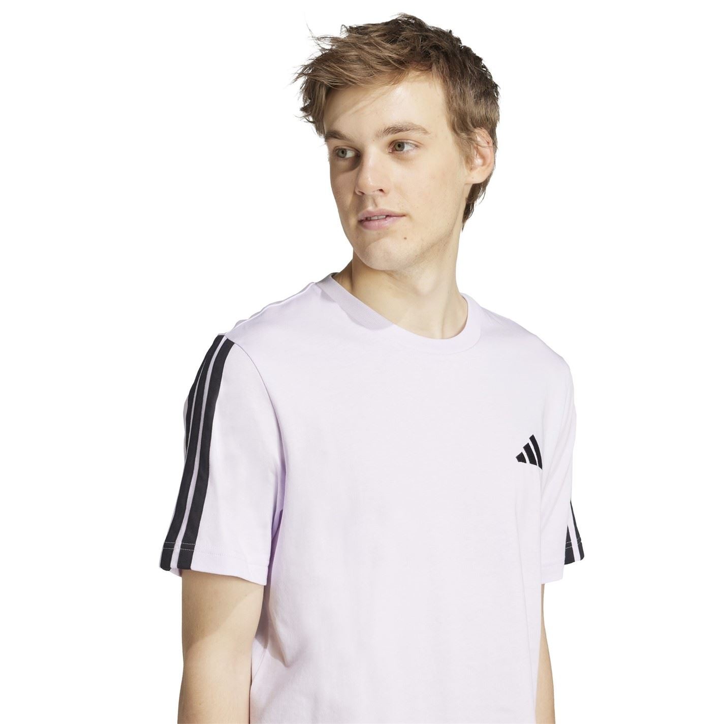 adidas Mens 3 Stripes T-Shirt
